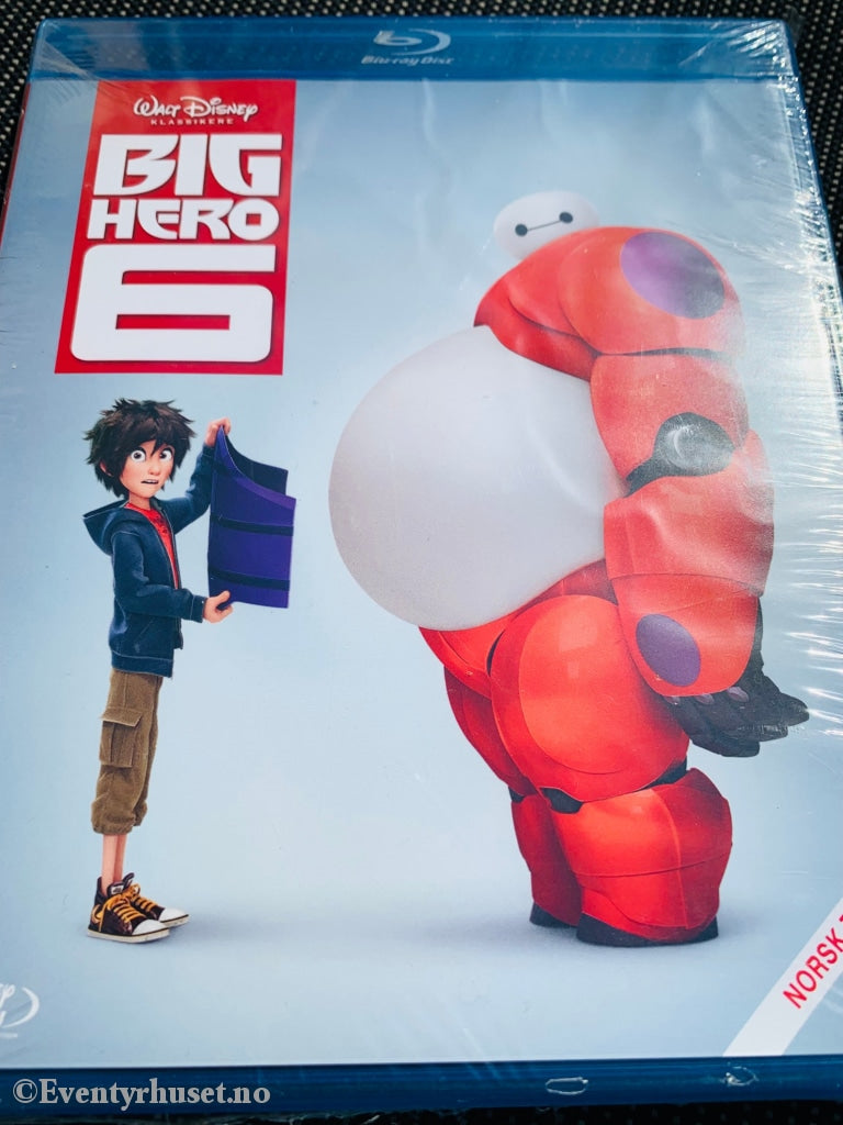 Disney Blu Ray. Big Hero 6. Ny I Plast! Blu-Ray Disc