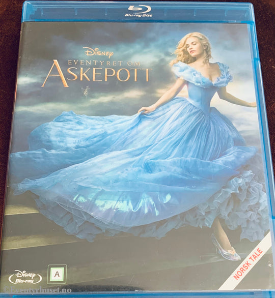 Disney Blu Ray. Eventyret Om Askepott. Blu-Ray Disc