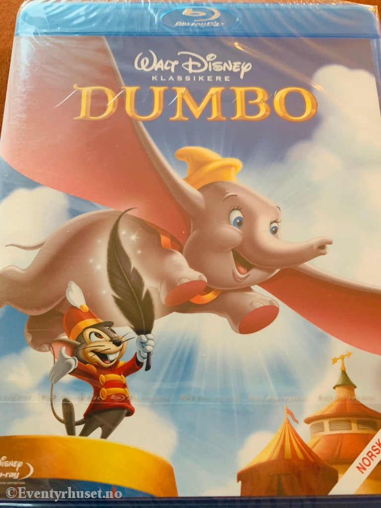 Disney Blu Ray Gullnummer 04. Dumbo. Ny I Plast! Blu-Ray Disc