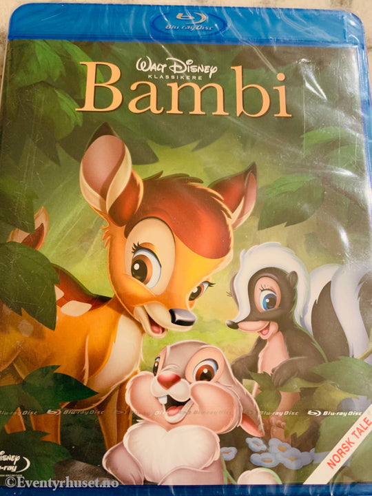 Disney Blu Ray. Gullnummer 05. Bambi. Ny I Plast! Blu-Ray Disc