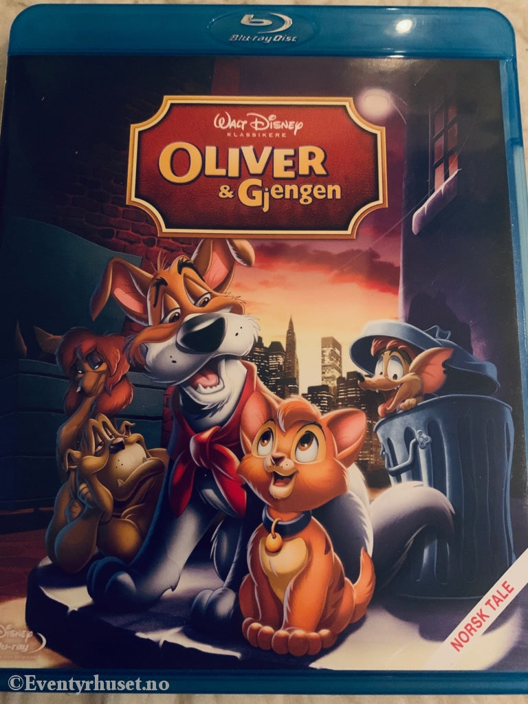Disney Blu Ray Gullnummer 27. Oliver Og Gjengen. Blu-Ray Disc