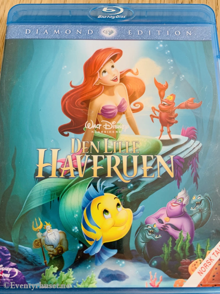 Disney Blu-Ray Gullnummer 28. Den Lille Havfruen. Spesialutgave. Blu-Ray Disc