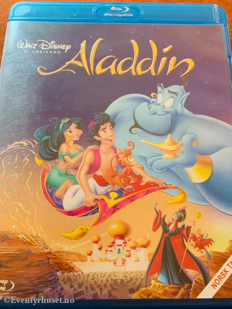Disney Blu Ray Gullnummer 31. Aladdin. Blu-Ray Disc