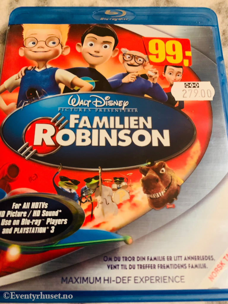 Disney Blu Ray Gullnummer 47. Familien Robinson. Blu-Ray Disc