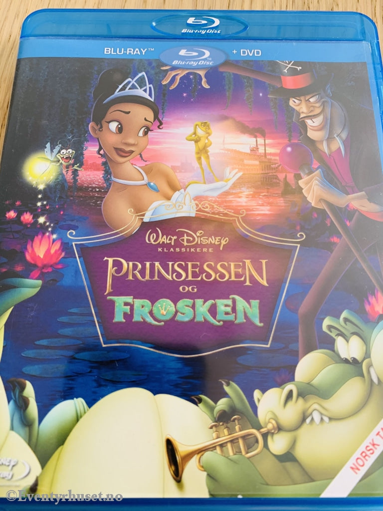 Disney Blu-Ray Gullnummer 49. Prinsessen Og Frosken. Blu-Ray Disc