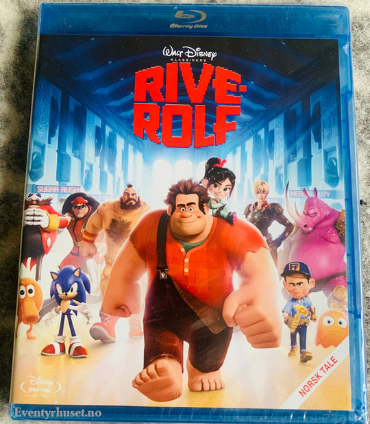 Disney Blu-Ray. Gullnummer 51. Rive-Rolf. Ny I Plast! Blu-Ray Disc