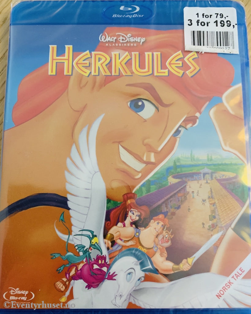 Disney Blu-Ray. Herkules. Ny I Plast! Blu-Ray Disc