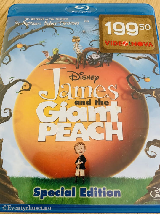 Disney Blu-Ray. James And The Giant Peach. 1996. Blu-Ray Disc