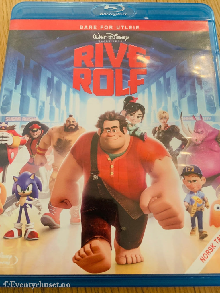 Disney Blu-Ray Leiefilm. Gullnummer 51. Rive-Rolf. Blu-Ray Disc