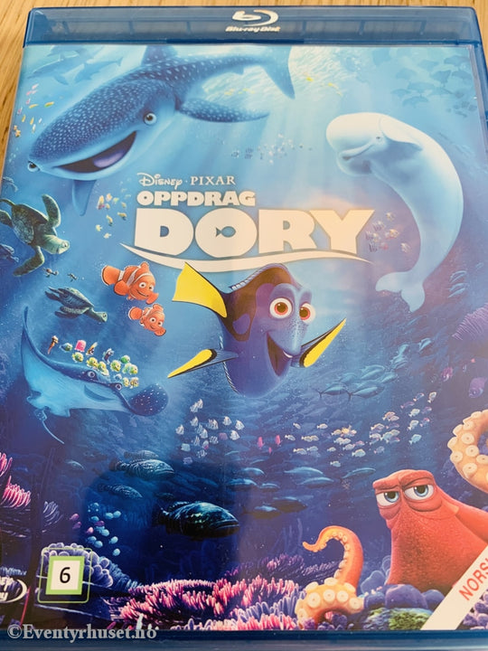 Disney Blu-Ray. Oppdrag Dory. 2016. Blu-Ray Disc