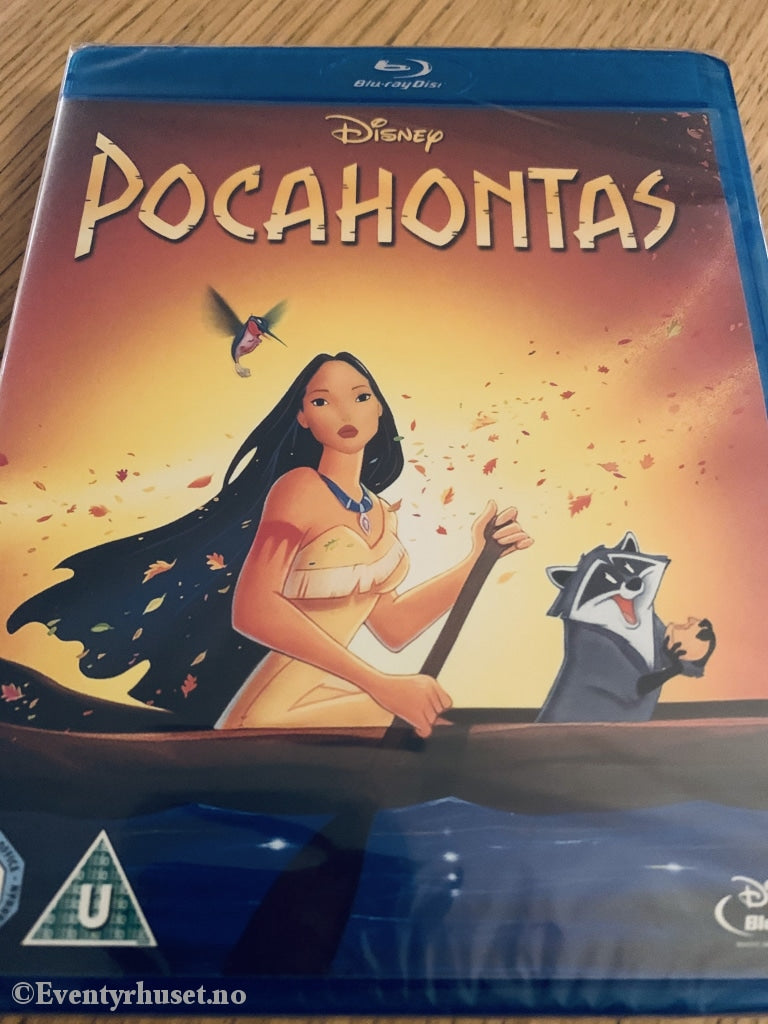 Disney Blu Ray. Pocahontas. Ny I Plast! Blu-Ray Disc