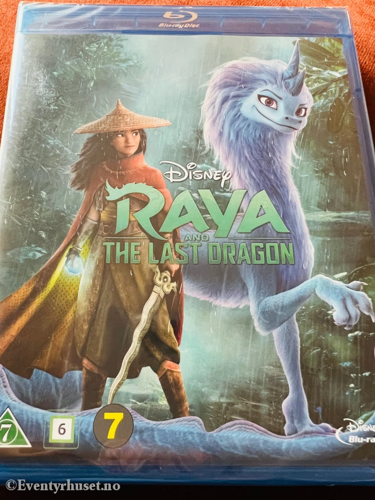 Disney Blu-Ray. Rava And The Last Dragon. Ny I Plast! Blu-Ray Disc