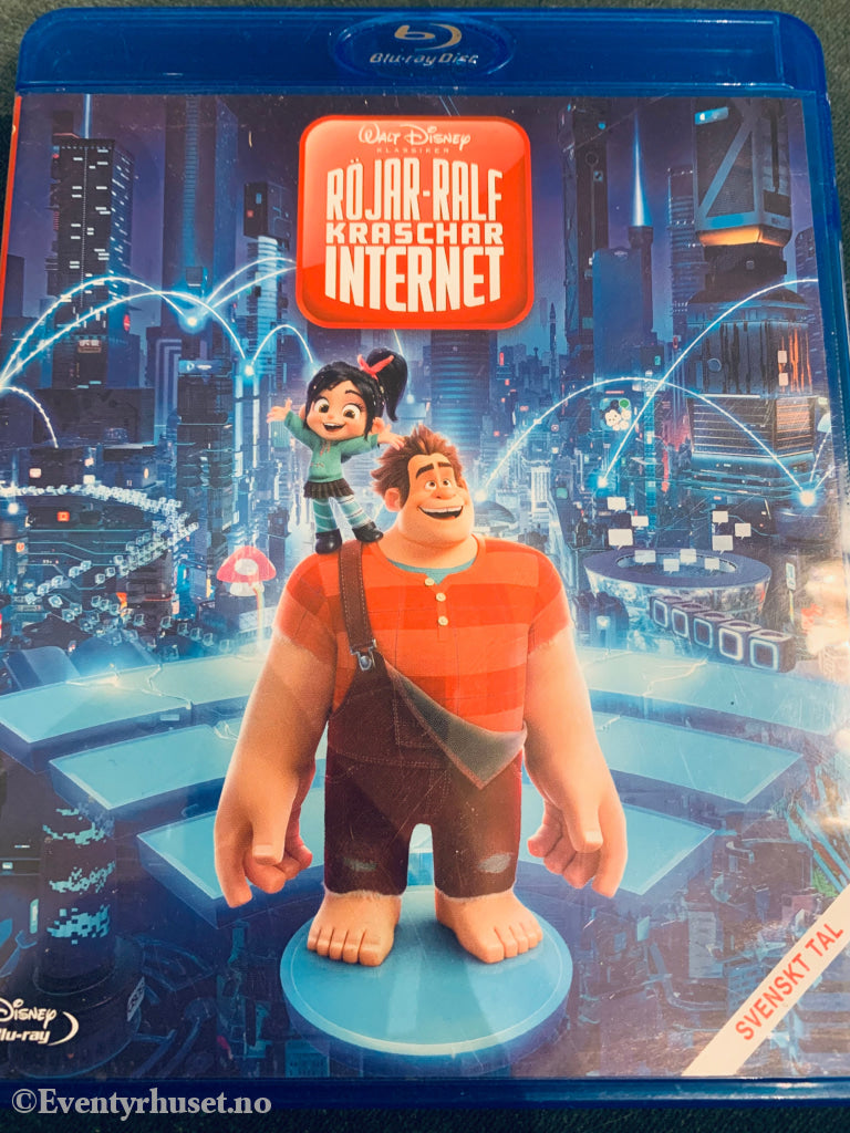 Disney Blu - Ray. Rive - Rolf Kræsjer Internett. Med Norsk Tale/Tekst. Blu - Ray Disc