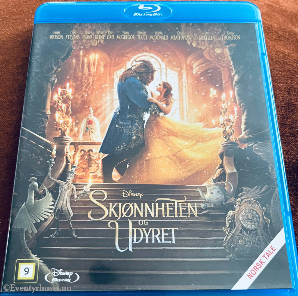 Disney Blu Ray. Skjønnheten Og Udyret. Blu-Ray Disc