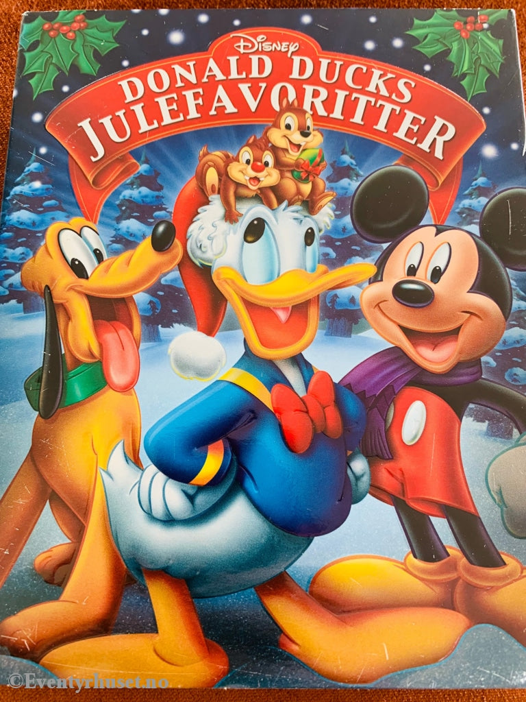 Disney Blu-Ray Slipcase. Donald Ducks Julefavoritter. Blu-Ray Disc