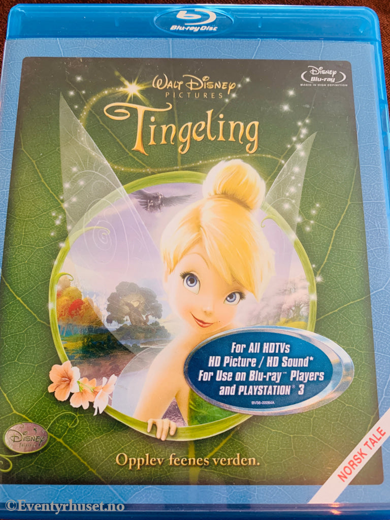 Disney Blu-Ray. Tingeling. Blu-ray Disc