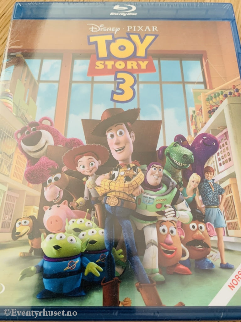 Disney Blu-Ray. Toy Story 3. Ny I Plast! Blu-Ray Disc