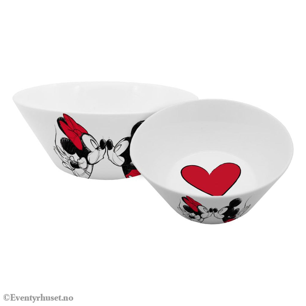 Disney Bowl Mickey Kiss Sketch Home & Gifts
