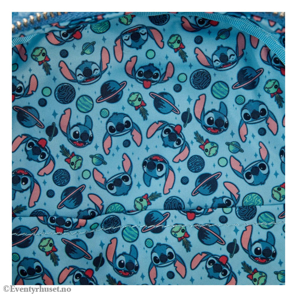 Disney by Loungefly Backpack Stitch Plush Pocket Fashion & Accessories