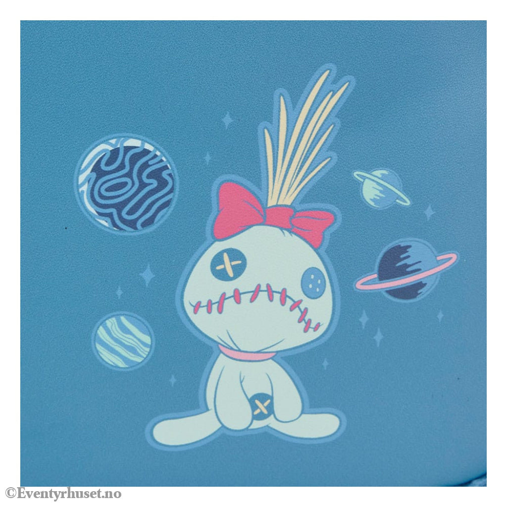 Disney by Loungefly Backpack Stitch Plush Pocket Fashion & Accessories