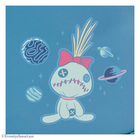 Disney by Loungefly Backpack Stitch Plush Pocket Fashion & Accessories