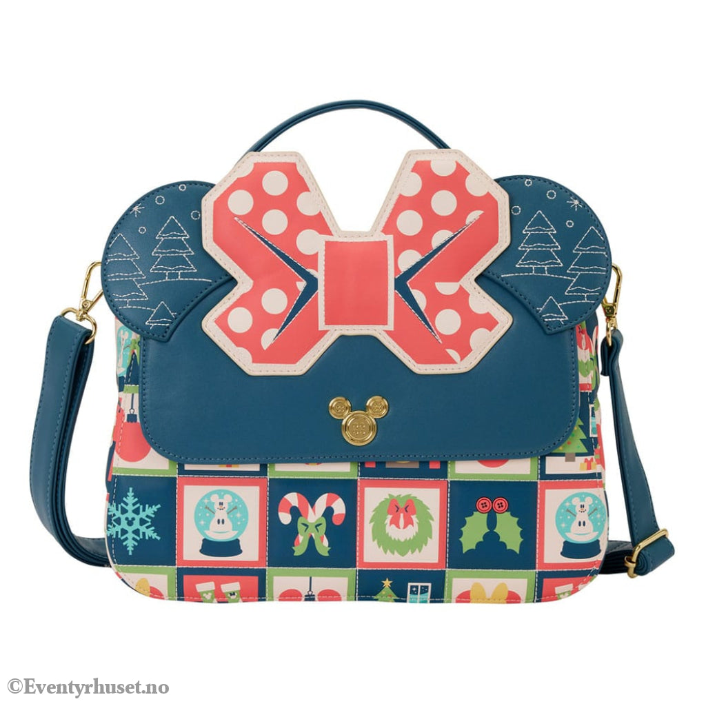 Disney by Loungefly Crossbody Bag Mickey and Minnie Holiday Fashion & Accessories