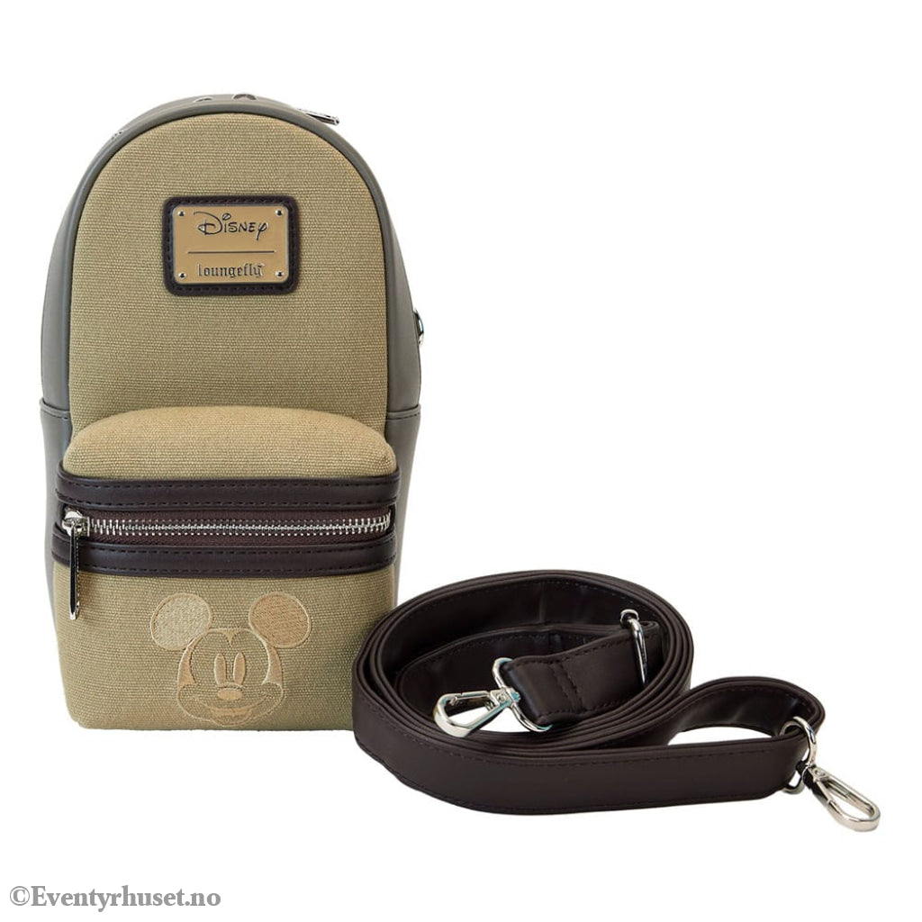 Disney by Loungefly Crossbody Mickey and Friends Water Bottle Fashion & Accessories