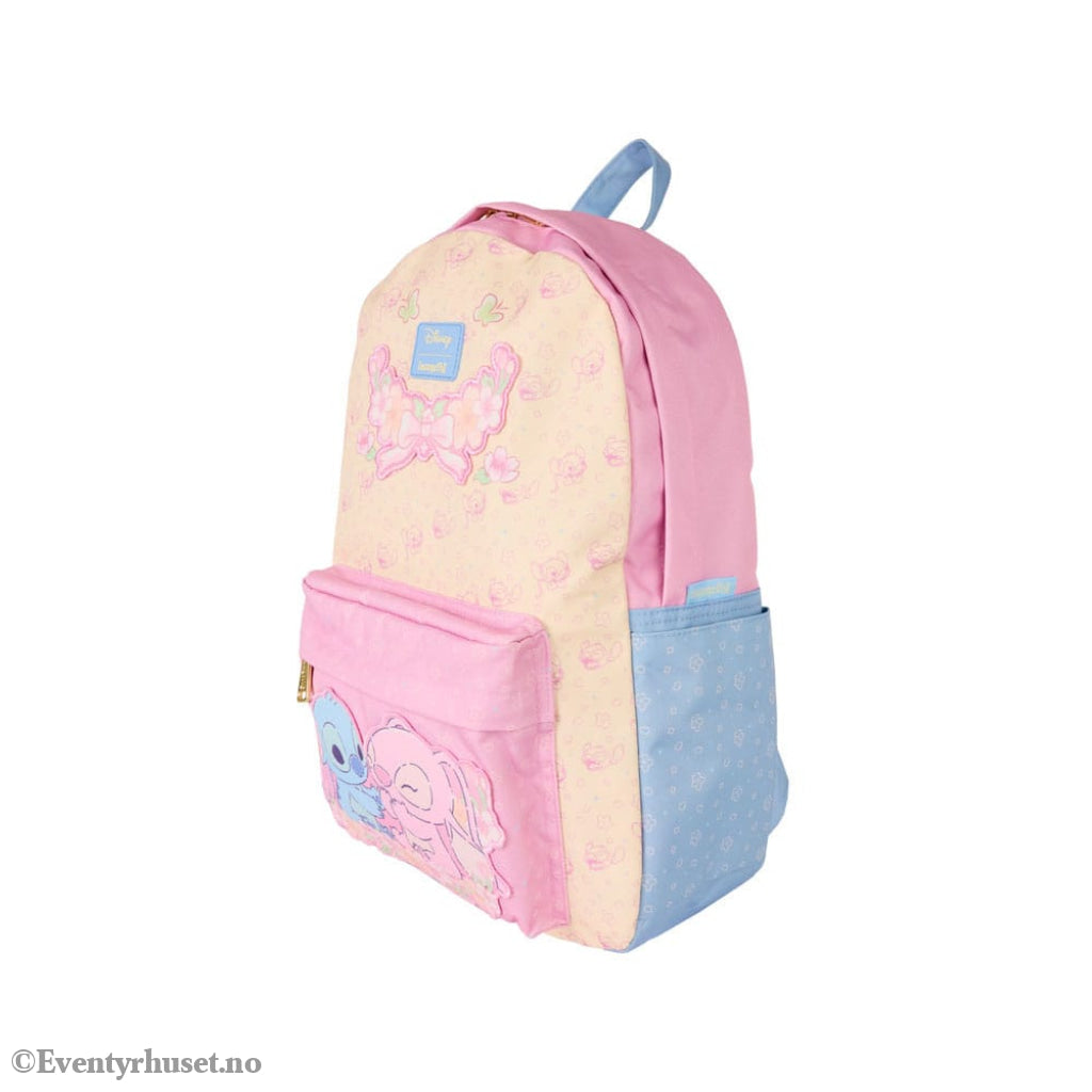 Disney by Loungefly Full-Size Nylon Backpack Lilo & Stitch Fashion & Accessories