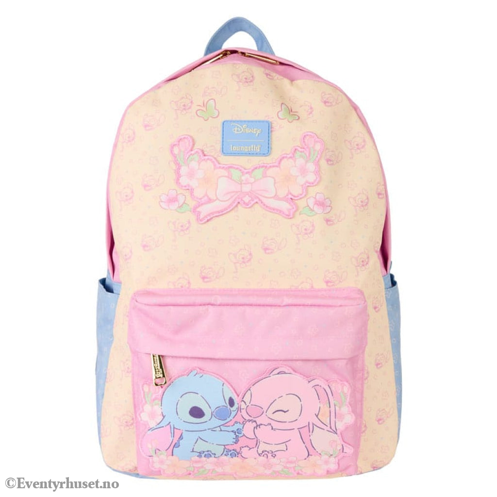 Disney by Loungefly Full-Size Nylon Backpack Lilo & Stitch Fashion & Accessories