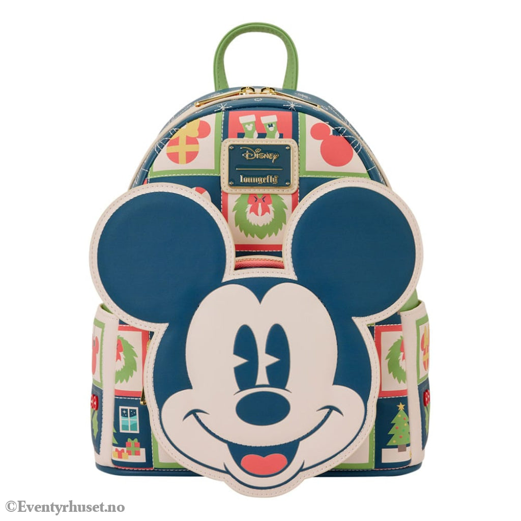 Disney by Loungefly Mini Backpack Mickey and Minnie Holiday Fashion & Accessories