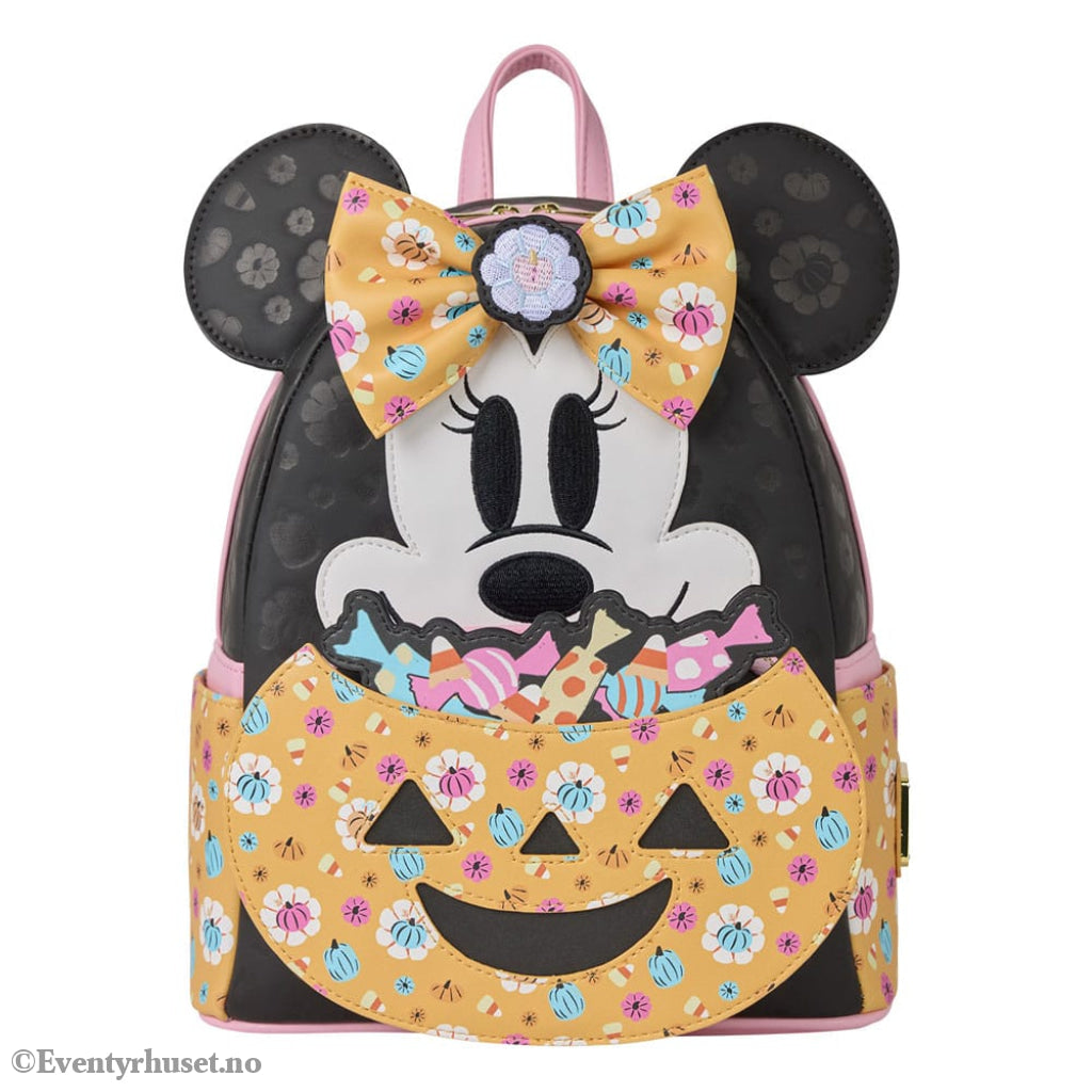 Disney by Loungefly Mini Backpack Minnie Mouse Pumpkin Fashion & Accessories