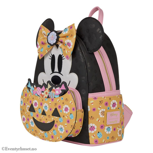 Disney by Loungefly Mini Backpack Minnie Mouse Pumpkin Fashion & Accessories