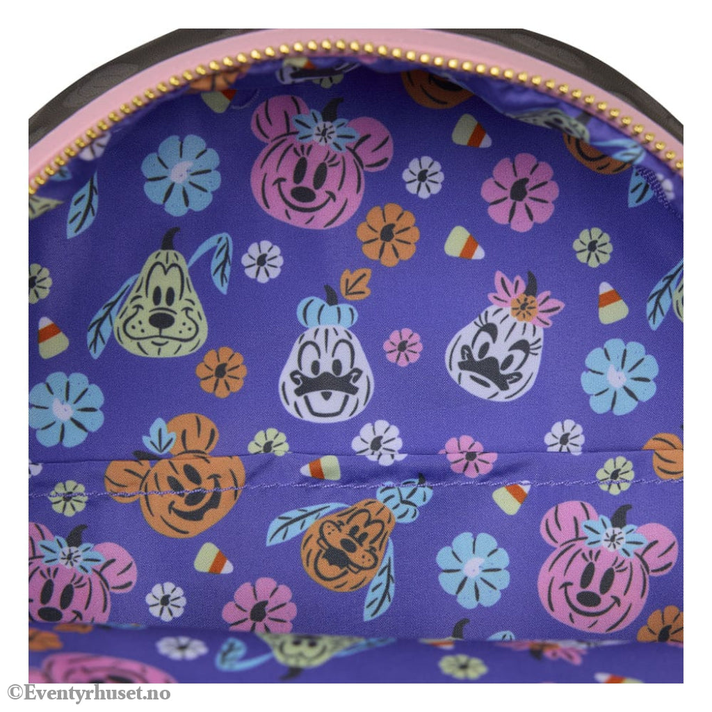 Disney by Loungefly Mini Backpack Minnie Mouse Pumpkin Fashion & Accessories