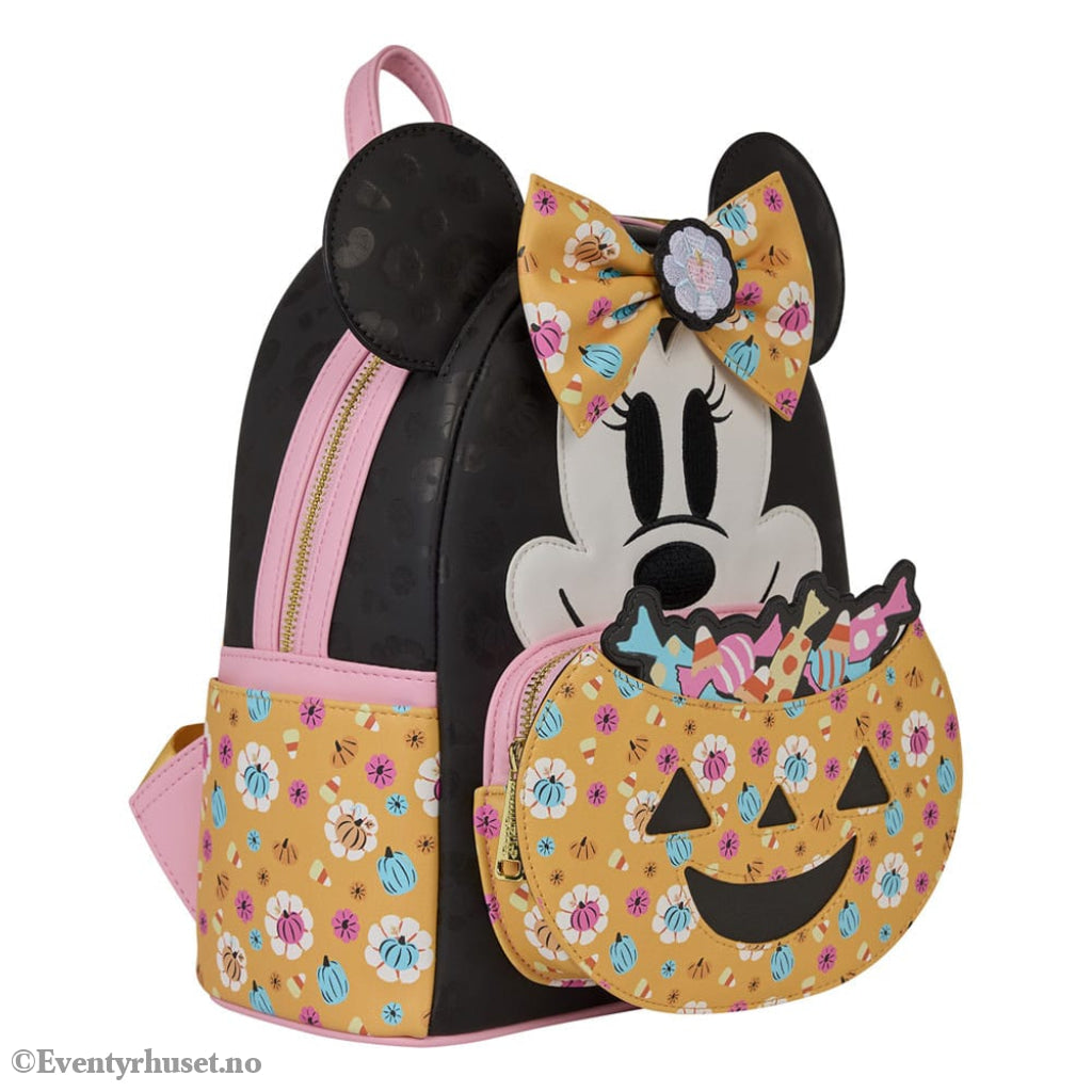 Disney by Loungefly Mini Backpack Minnie Mouse Pumpkin Fashion & Accessories