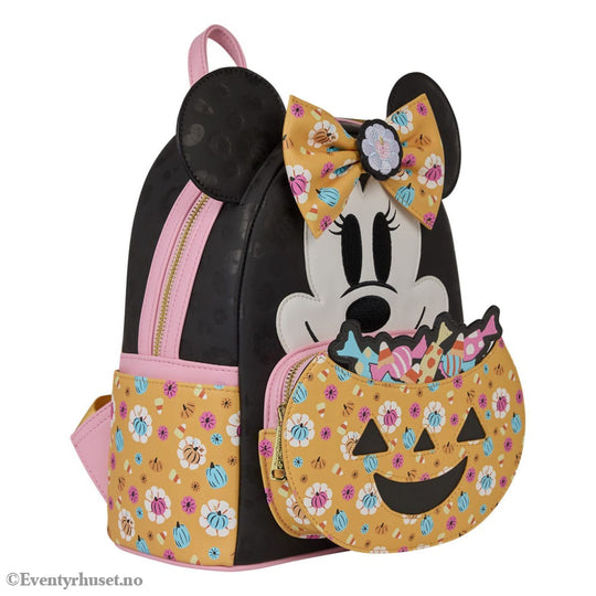 Disney by Loungefly Mini Backpack Minnie Mouse Pumpkin Fashion & Accessories
