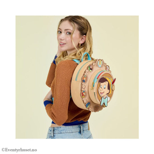 Disney by Loungefly Mini Backpack Pinocchio Cameo Fashion & Accessories