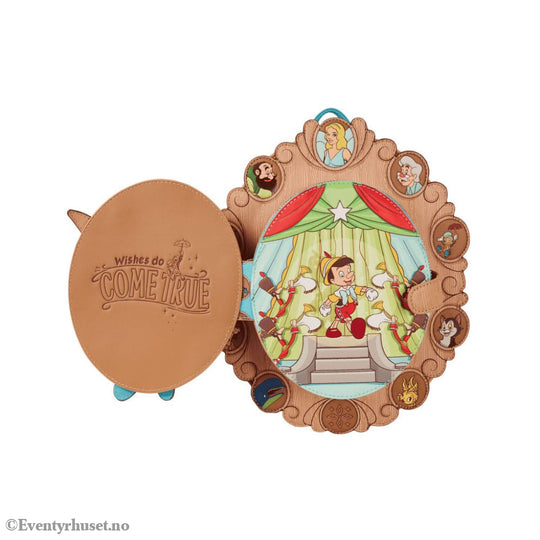 Disney by Loungefly Mini Backpack Pinocchio Cameo Fashion & Accessories