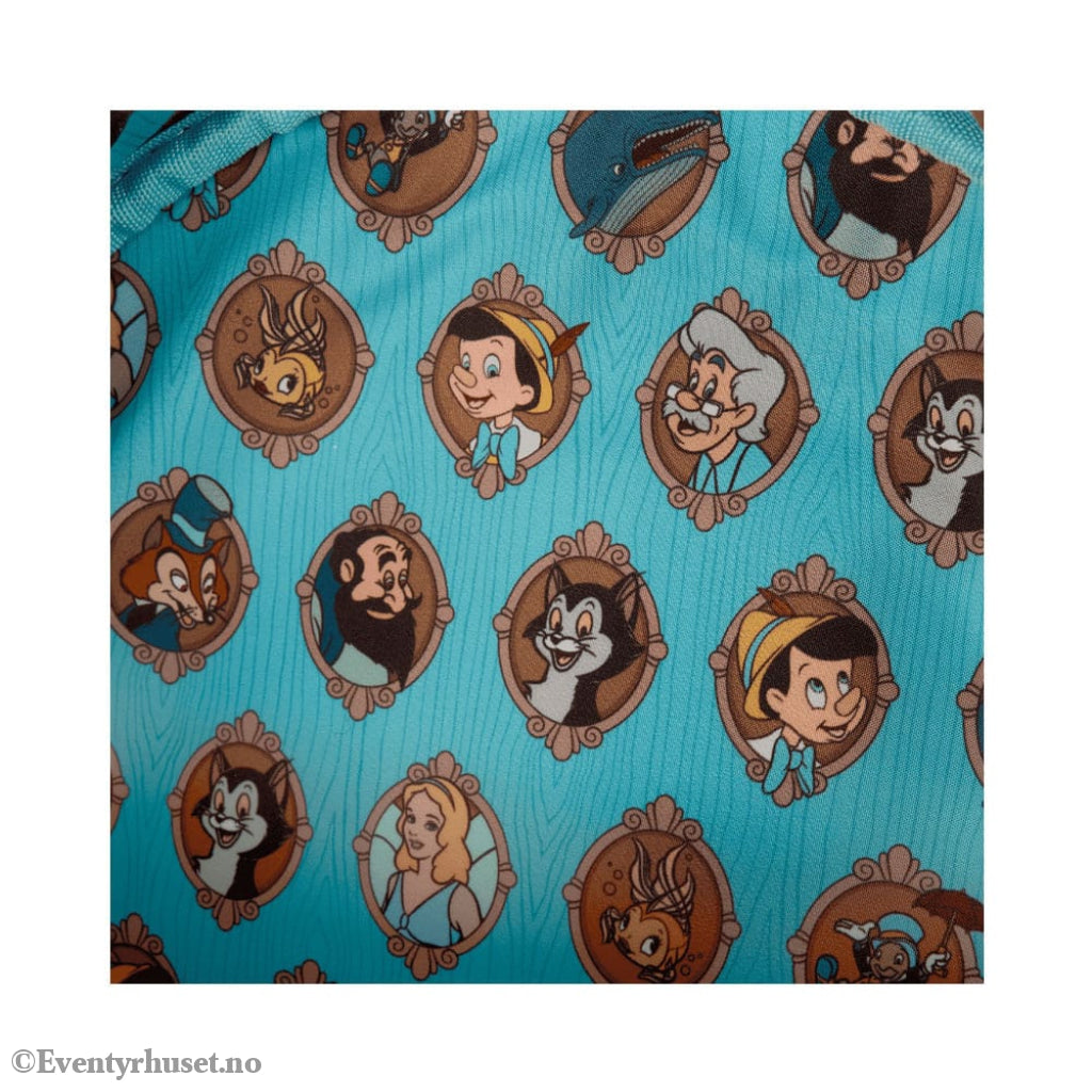 Disney by Loungefly Mini Backpack Pinocchio Cameo Fashion & Accessories