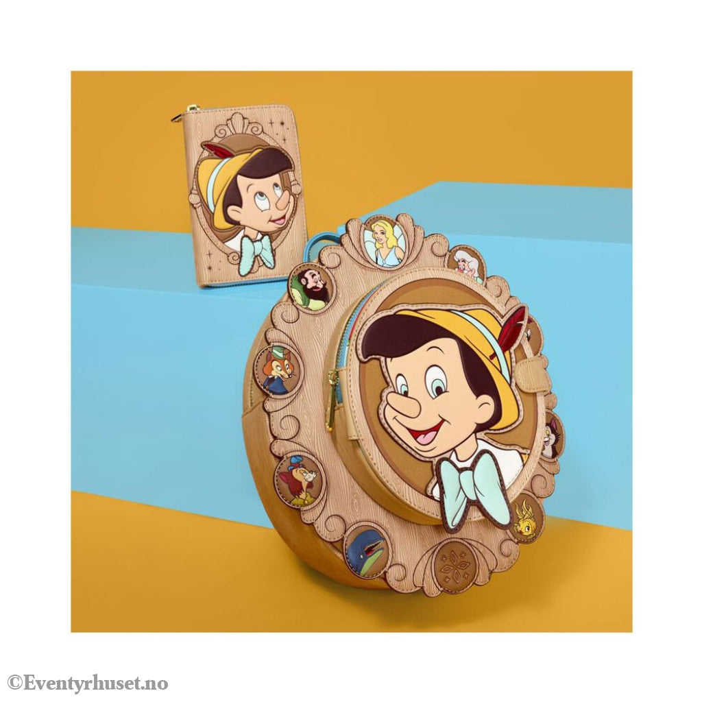 Disney by Loungefly Mini Backpack Pinocchio Cameo Fashion & Accessories