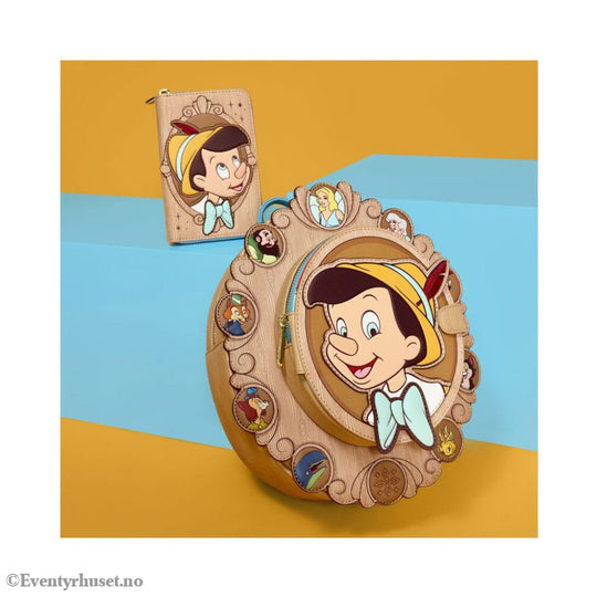 Disney by Loungefly Mini Backpack Pinocchio Cameo Fashion & Accessories