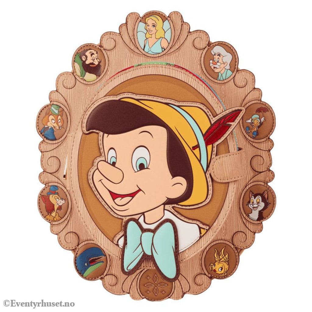 Disney by Loungefly Mini Backpack Pinocchio Cameo Fashion & Accessories
