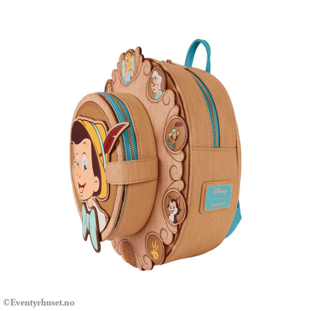 Disney by Loungefly Mini Backpack Pinocchio Cameo Fashion & Accessories