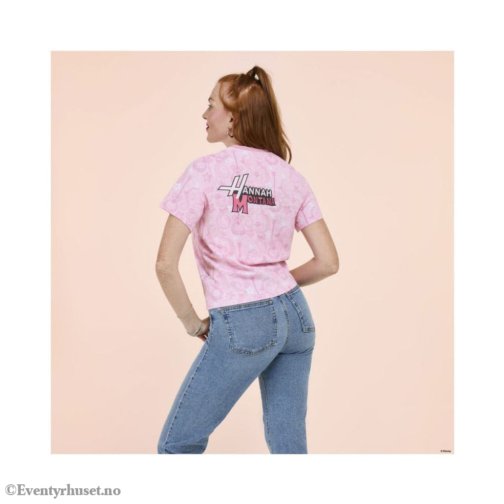 Disney by Loungefly Tee T-Shirt Unisex Hannah Montana Shirred Hem Size XXL Fashion & Accessories