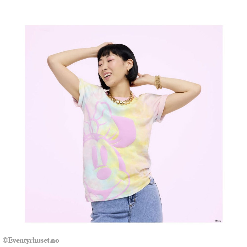 Disney by Loungefly Tee T-Shirt Unisex Minnie Mouse Tie Die Size M Fashion & Accessories