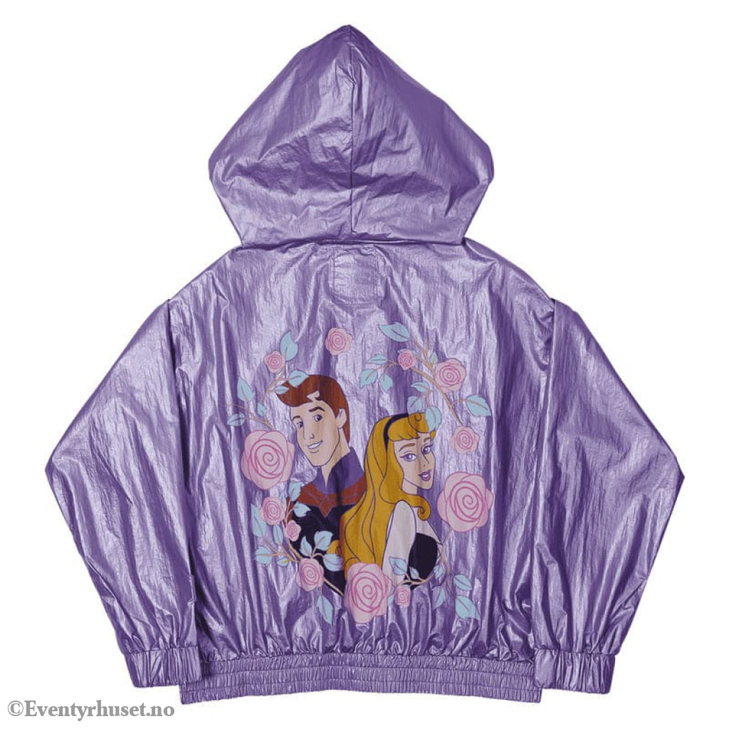 Disney by Loungefly Windbreaker Jacket Princess Aurora & Prince Phillip. Size: L. Ny / New! Klær