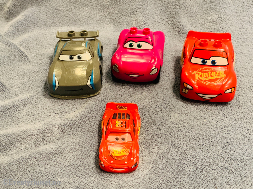 Disney Cars lekebiler – 4 stk
