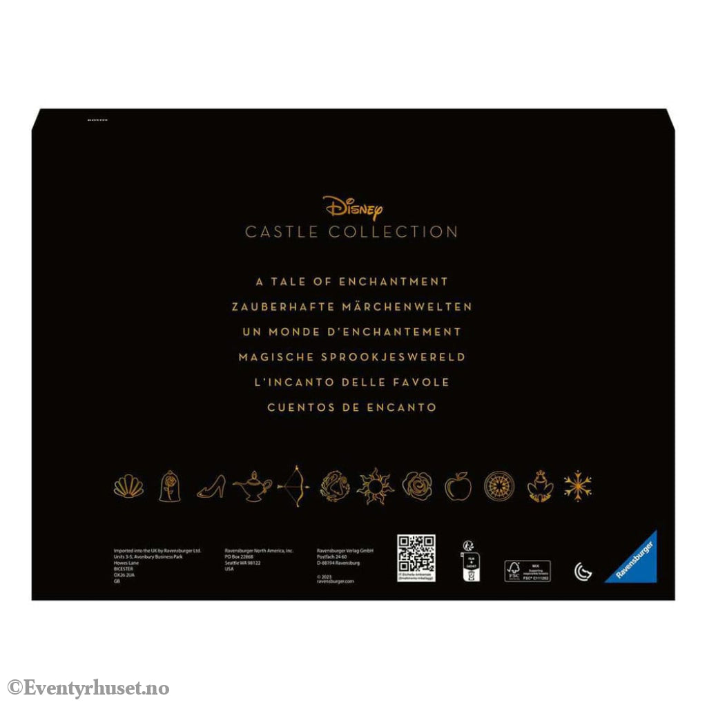 Disney Castle Collection Jigsaw Puzzle Mulan (1000 pieces) Games