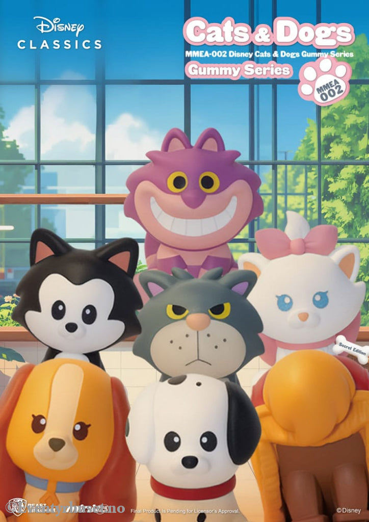 Disney Cats & Dogs Mini Egg Attack Blind Box Figures Gummy Series 3 cm Assortment (24) Toys
