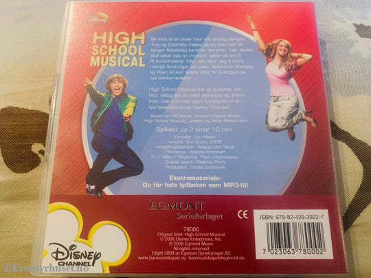 Disney Cd. High School Musical. Cd