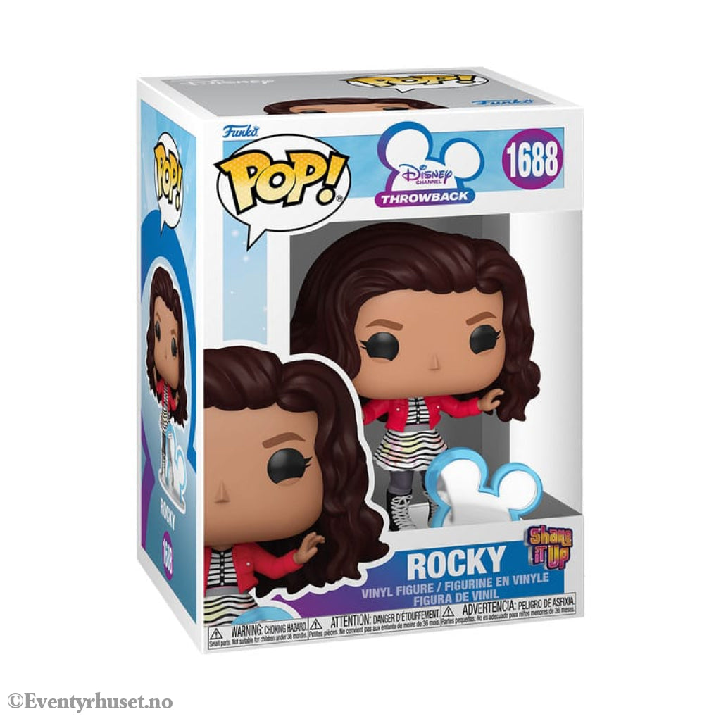 Disney Channel Retro POP! Disney Vinyl Figure SIU - Rocky w/Disney Icon 9 cm Collectibles